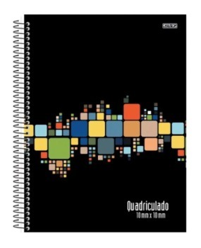 CADERNO QUADRICULADO 1X1CM ANIMATIVA ESP.